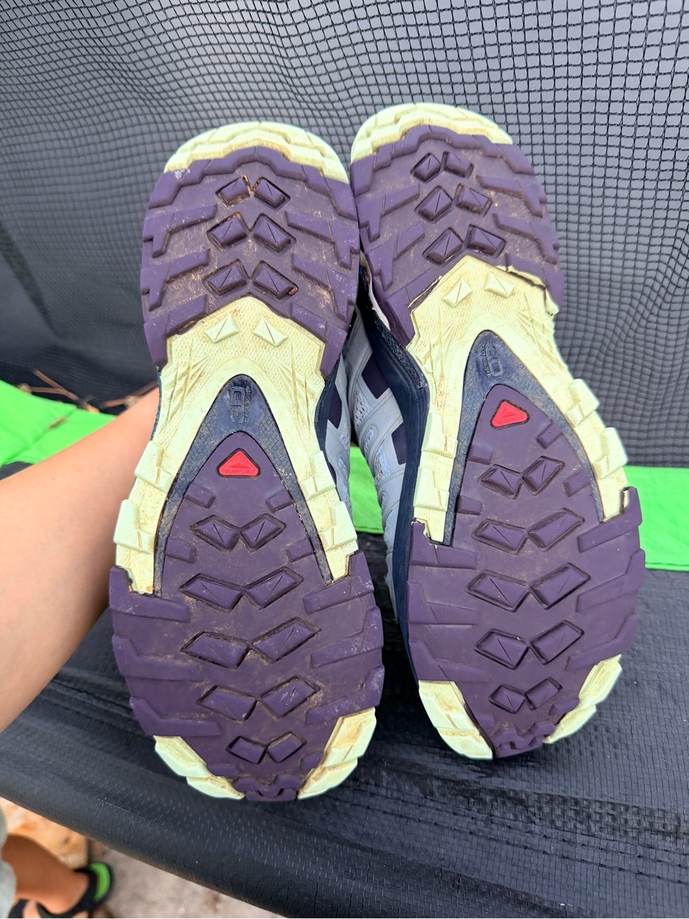 Salomon XA Pro 3D V8 409870 Gray Waterproof Trail/Hiking Shoes! Size 6.5 - Picture 8 of 8